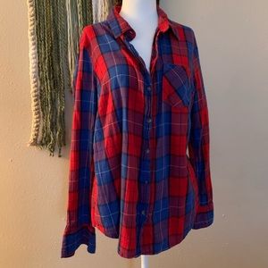 Plaid Button Down
